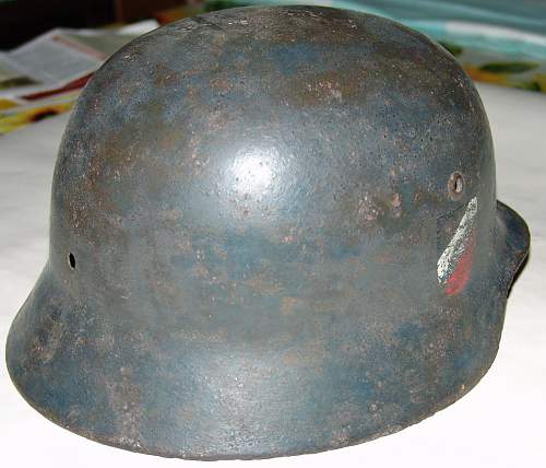 Luftwaffe German WWII Helmet Authentication