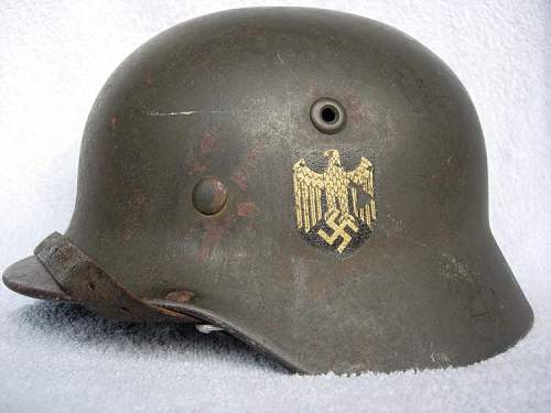 OPINIONS - Kriegsmarine M35 German Helmet?