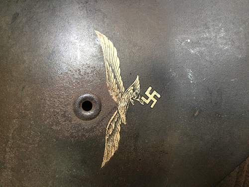 Please help - m42 luftwaffe helmet - authentic?