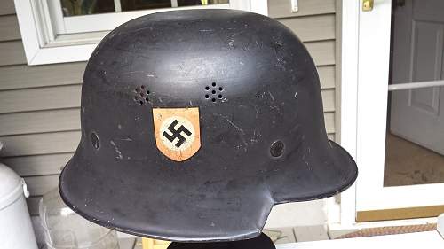 German Civil Police Helmet Comments needed is it OK ?