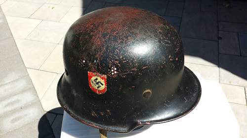 German Civil Police Helmet Comments needed is it OK ?