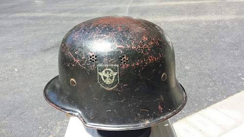 German Civil Police Helmet Comments needed is it OK ?