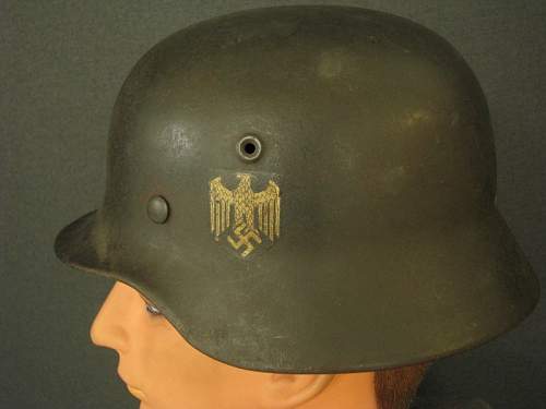Kriegsmarine or Heer Helmet??