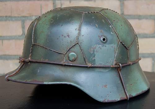 Heer camo helmet camo/wire??