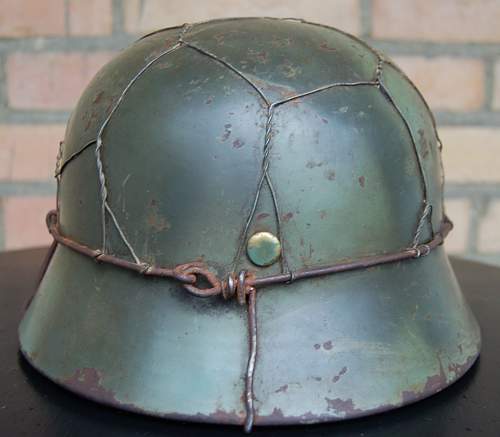 Heer camo helmet camo/wire??