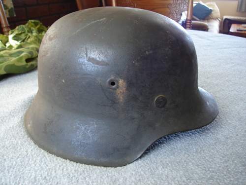 late war helmet shell