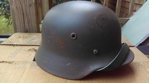 Finnish M55/ M40 German Style Helmet