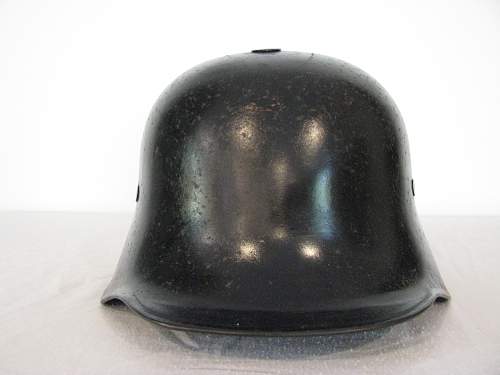 Double Decal Fire/Police Helmet - M33 &quot;Duckbill&quot; Shell