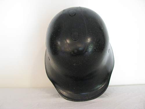 Double Decal Fire/Police Helmet - M33 &quot;Duckbill&quot; Shell