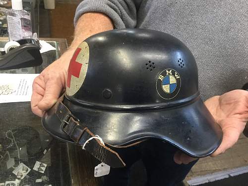 Info Needed on BMW Luftschutz Helmet