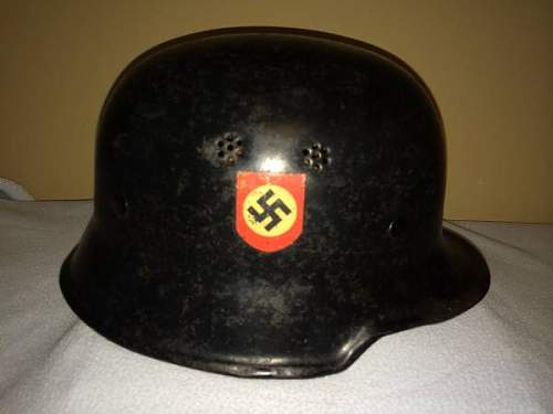 German Police Helmet