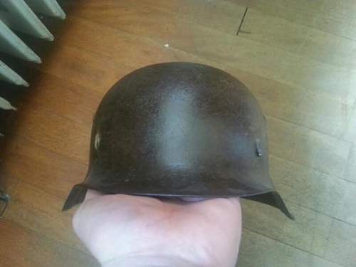 Authentication DD Wehrmacht Helmet