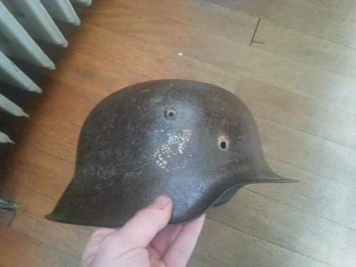 Authentication DD Wehrmacht Helmet