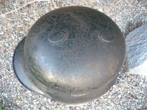 M34 fire police helmet- help please