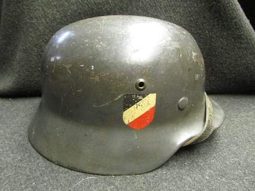 DD M35 Luftwaffe Helmet - Opinions Please!