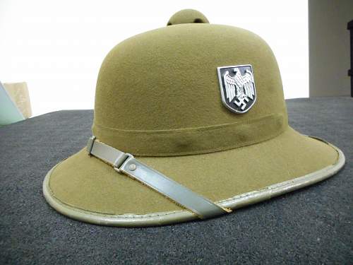 Nice 2nd pattern pith helmet