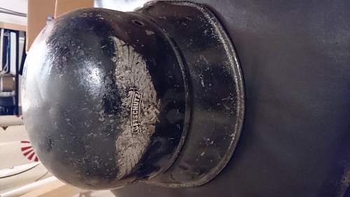 First Post - Inherited German Helmets, Help