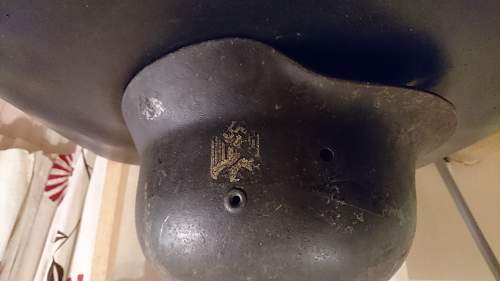 First Post - Inherited German Helmets, Help