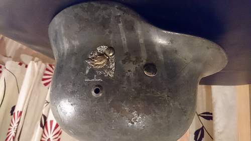 First Post - Inherited German Helmets, Help