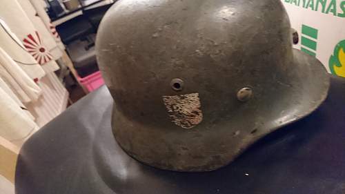 First Post - Inherited German Helmets, Help