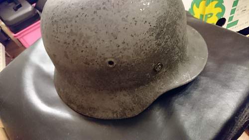 First Post - Inherited German Helmets, Help