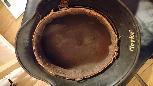 First Post - Inherited German Helmets, Help