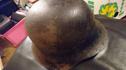 First Post - Inherited German Helmets, Help