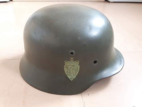 M35 Norwegian referb helmet.