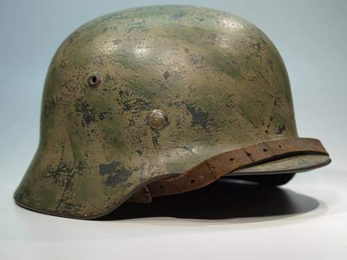 M35 Heer camo helmet