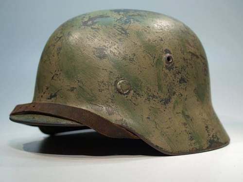 M35 Heer camo helmet