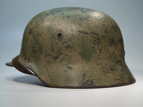 M35 Heer camo helmet