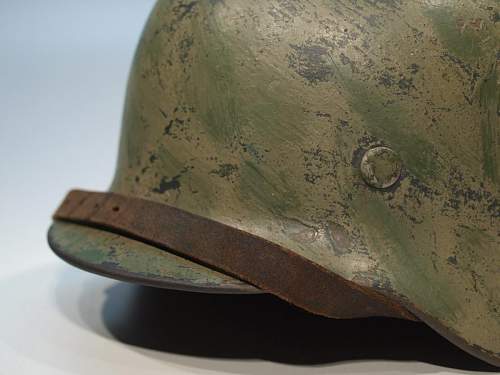 M35 Heer camo helmet