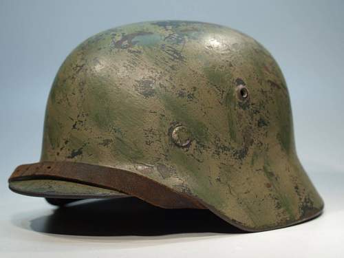 M35 Heer camo helmet