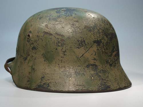 M35 Heer camo helmet