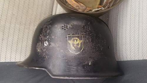 Another m34 dd police helmet added to collection