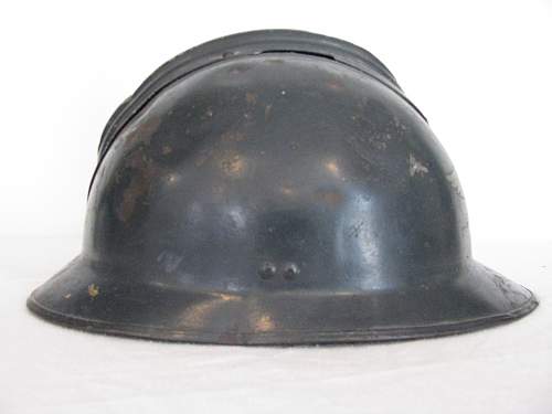 Question about Luftschutz helmet.