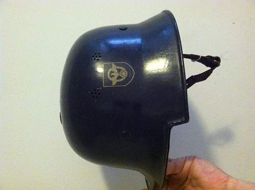 Another nice m34 dd police/fire helmet