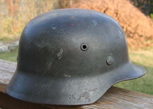 HEER M40 ET62 Lot 1263 Stahlhelm!