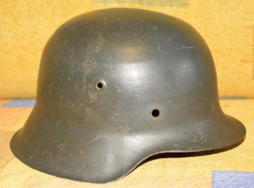 m-35 single decal helmet