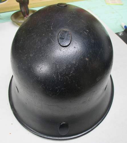 M34 Double Decal Police Helmet