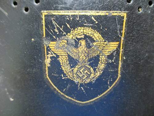 M34 Double Decal Police Helmet