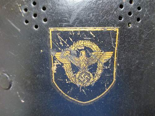 M34 Double Decal Police Helmet