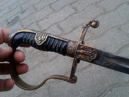 Blade marked Heer sword