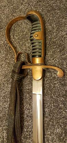 1811 Pattern Bl&#369;cher Sabel / Sabre by Alcoso