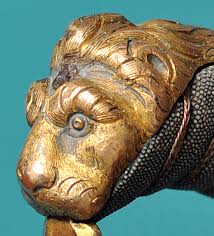 German Saxon Sword Lion Head ??