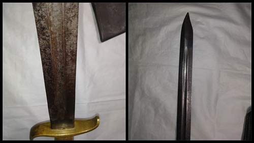 WW1 German Imperial Saw tooth Short Sword