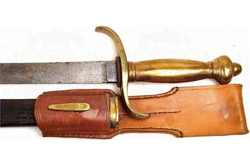 WW1 German Imperial Saw tooth Short Sword