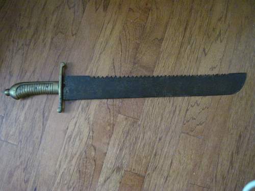Old Sword Found in storage shed
