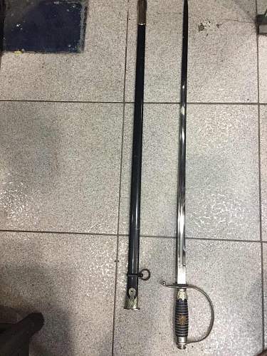 Police Sword: Real or fake?