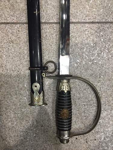 Police Sword: Real or fake?